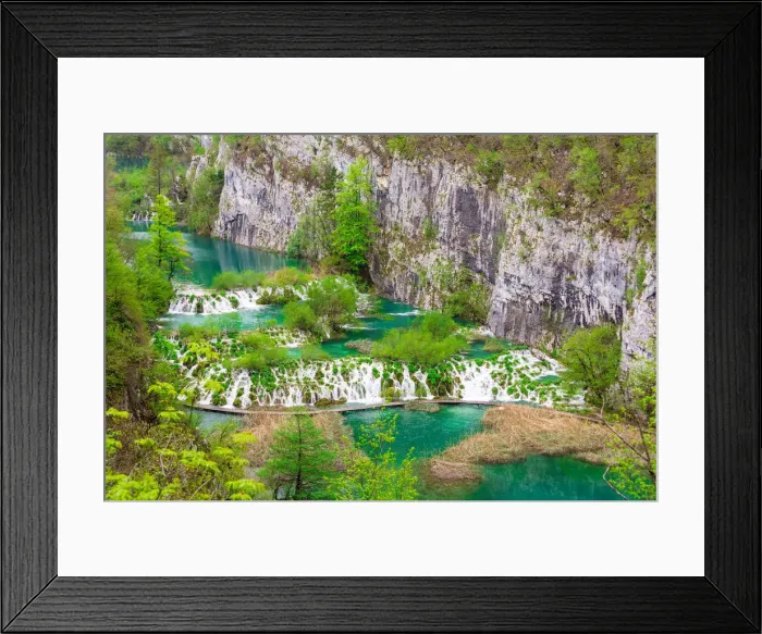 Framed Print : Plitvice Lakes