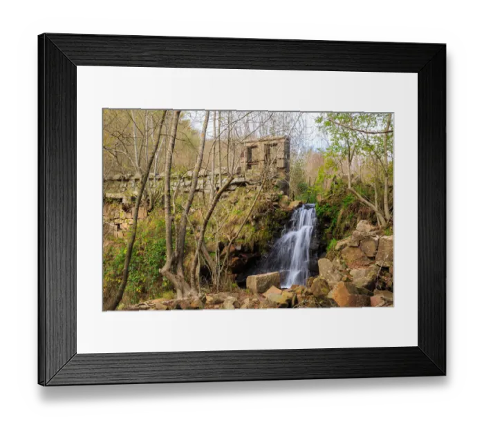 Framed Print : Autumn at Montseny