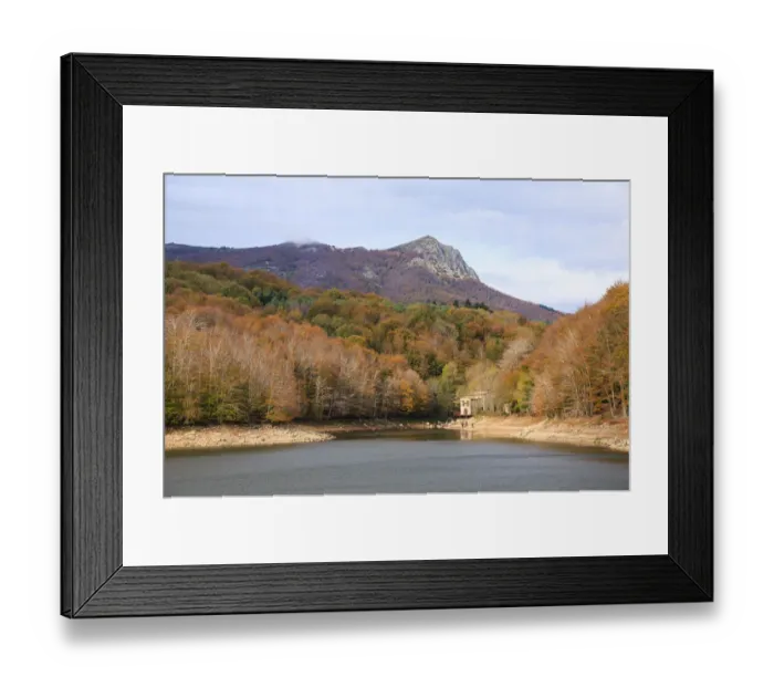 Framed Print : Autumn at Montseny Framed Print : Autumn at Montseny