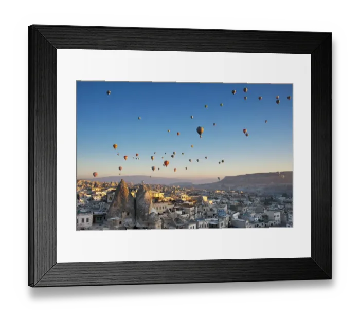 Framed Print : Goreme Hot Air Balloon flights in Cappadocia Framed Print : Goreme Hot Air Balloon flights in Cappadocia