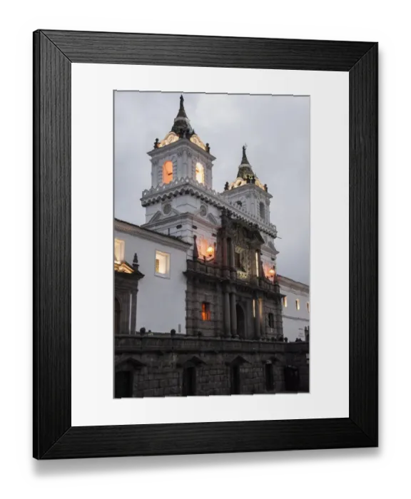 Framed Print : Colonial Church and Monastery of Saint Francis Framed Print : Colonial Church and Monastery of Saint Francis