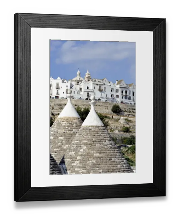 Framed Print : Locorotondo skyline Framed Print : Locorotondo skyline
