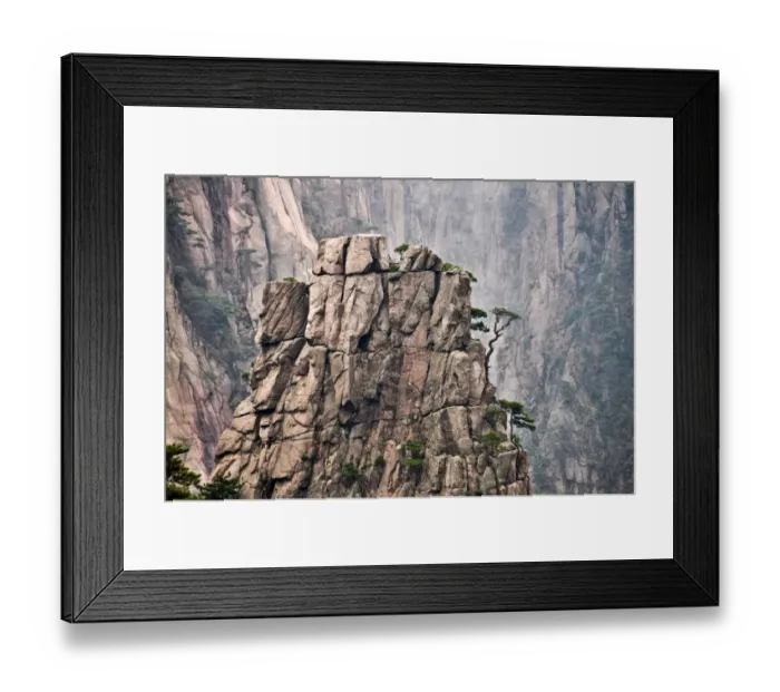 Framed Print : Huangshan Pinnacle Framed Print : Huangshan Pinnacle