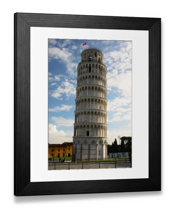 Framed Print : Leaning Tower of Pisa Framed Print : Leaning Tower of Pisa