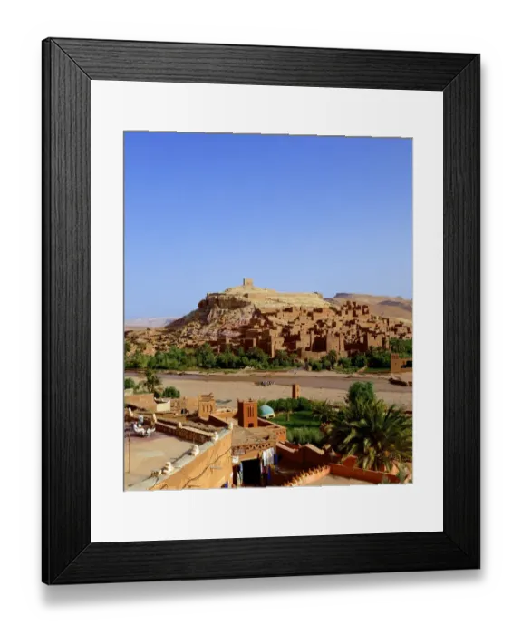 Framed Print : Kasbah at Ait-Benhaddou Framed Print : Kasbah at Ait-Benhaddou