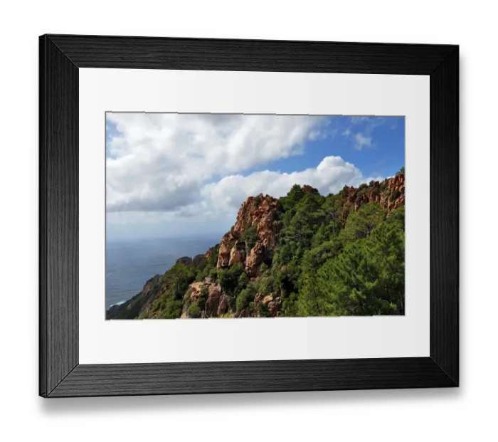 Framed Print : Calanque de Piana, Corsica island Framed Print : Calanque de Piana, Corsica island