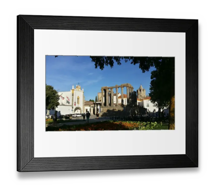 Framed Print : Evora roman temple Framed Print : Evora roman temple