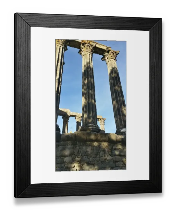 Framed Print : Evora roman temple