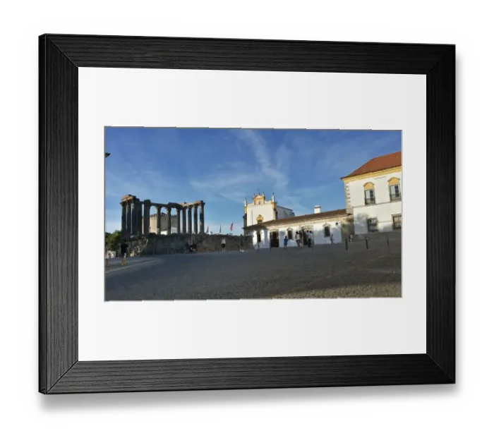 Framed Print : evora temple Framed Print : evora temple
