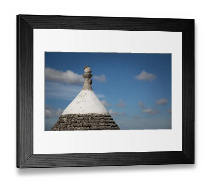 Framed Print : Traditional roof in Puglia Framed Print : Traditional roof in Puglia