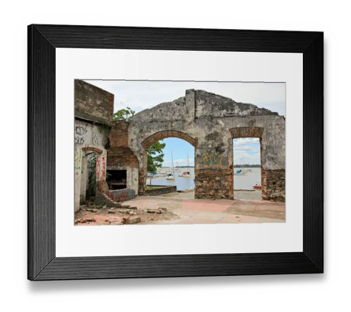 Framed Print : Derelict Buildings Framed Print : Derelict Buildings