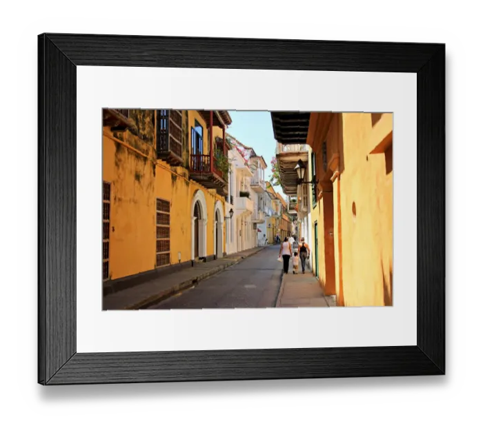 Framed Print : Latin American Cityscapes Framed Print : Latin American Cityscapes
