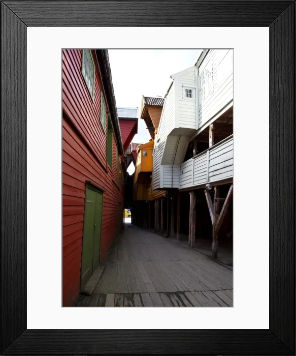 Framed Print : Local Landmarks Framed Print : Local Landmarks