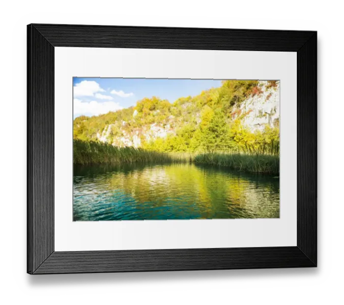 Framed Print : Plitvice lakes national park Framed Print : Plitvice lakes national park