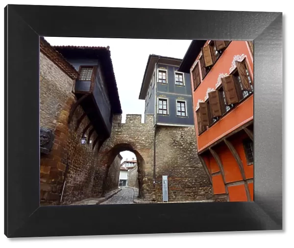 Hisar Kapiya gate in Old Plovdiv, Bulgaria