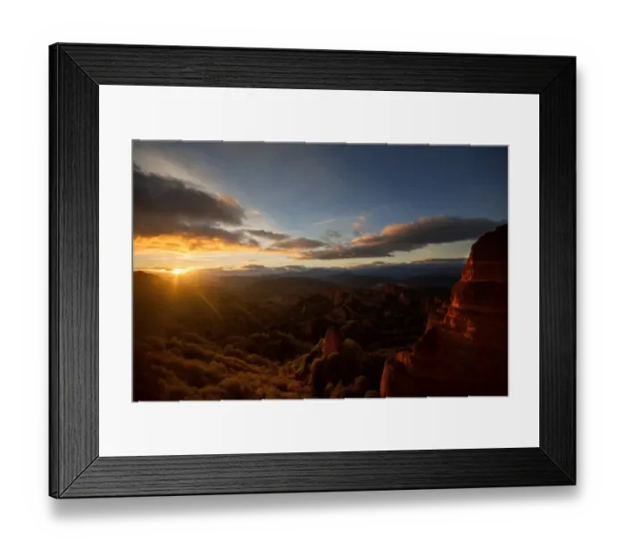 Framed Print : Las Medulas ancient Roman mines, Leon, Spain