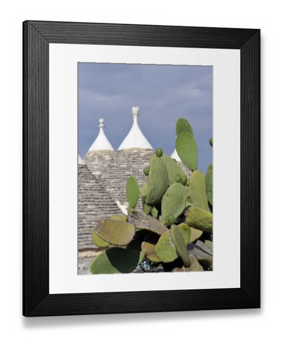 Framed Print : Trulli in the countryside near Alberobello Framed Print : Trulli in the countryside near Alberobello