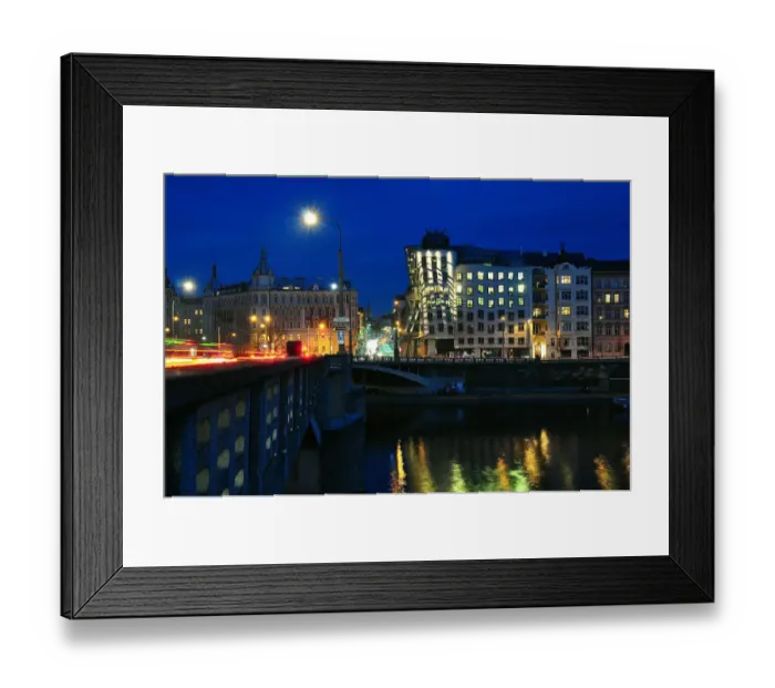 Framed Print : Dancing house
