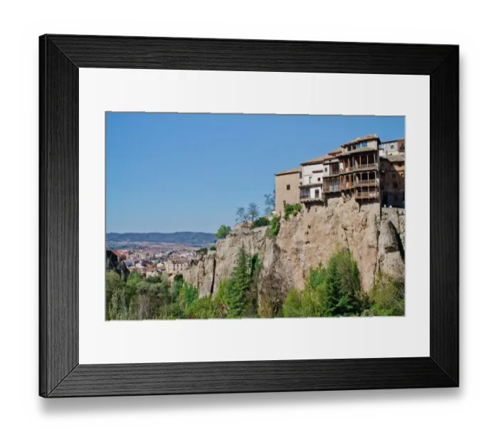 Framed Print : The Hanging Houses, Cuenca
