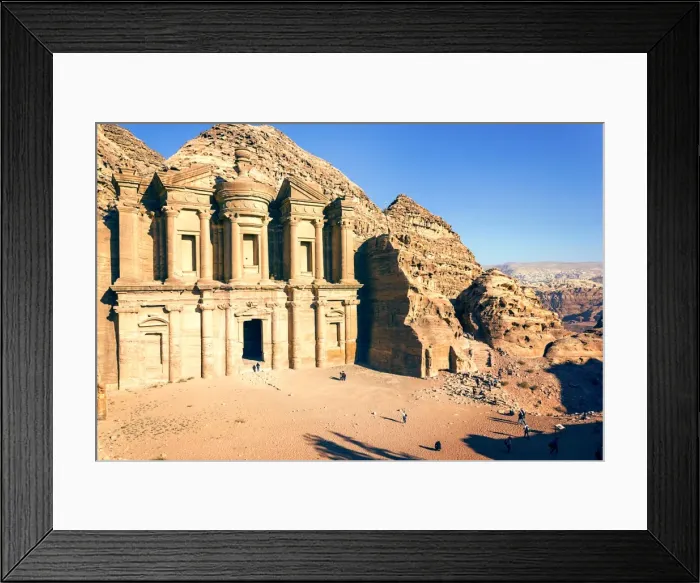 Framed Print : The Monastery, Petra, Jordan Framed Print : The Monastery, Petra, Jordan