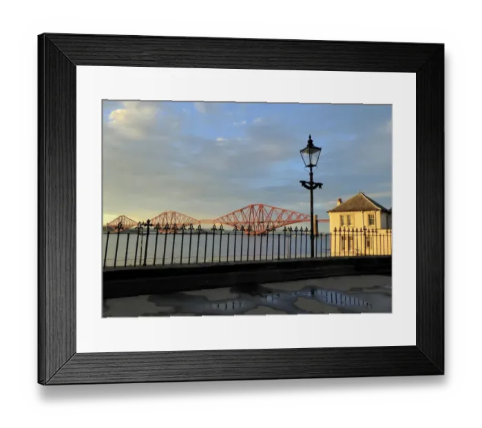 Framed Print : The railway bridge, view from South Queensferry Framed Print : The railway bridge, view from South Queensferry