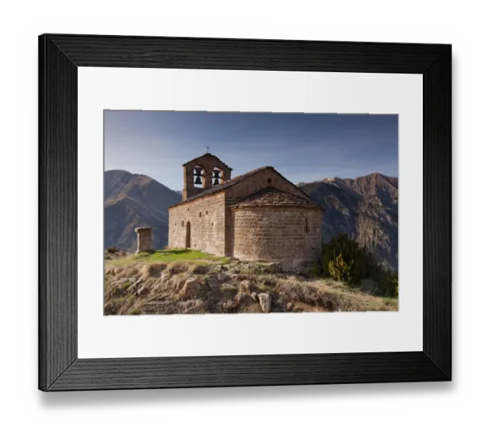 Framed Print : Sant Quirc de Durro Framed Print : Sant Quirc de Durro