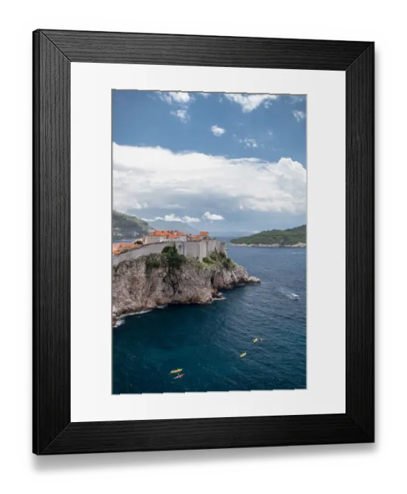 Framed Print : Dubrovnik Old City Framed Print : Dubrovnik Old City