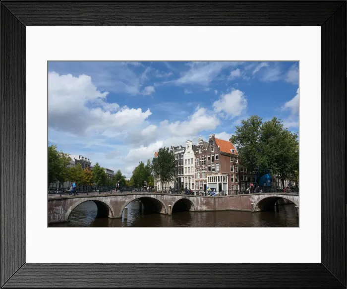 Framed Print : Late summer in Amsterdam Framed Print : Late summer in Amsterdam