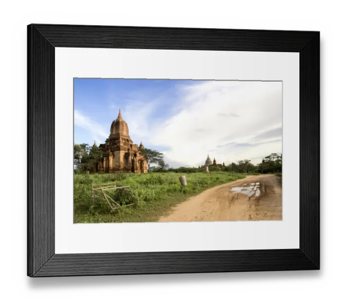 Framed Print : Pagoda in Bagan Framed Print : Pagoda in Bagan