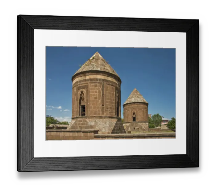 Framed Print : Double kumbets of Ahlat Framed Print : Double kumbets of Ahlat