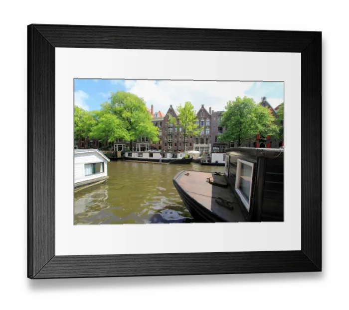 Framed Print : Amsterdam. View of Amsterdam Framed Print : Amsterdam. View of Amsterdam