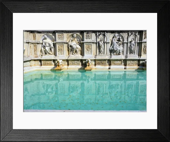 Framed Print : Fonte gaia Framed Print : Fonte gaia