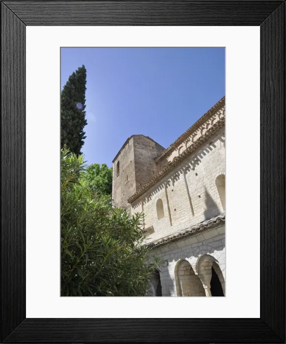 Framed Print : Benedictine Abbey Gellone Framed Print : Benedictine Abbey Gellone