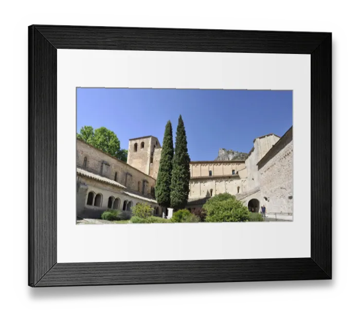 Framed Print : Benedictine Abbey Gellone Framed Print : Benedictine Abbey Gellone