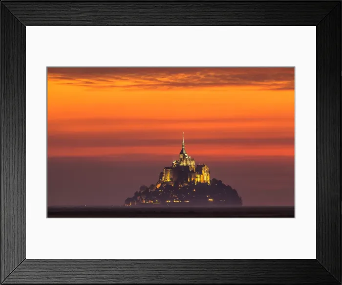 Framed Print : Mont St. Michel
