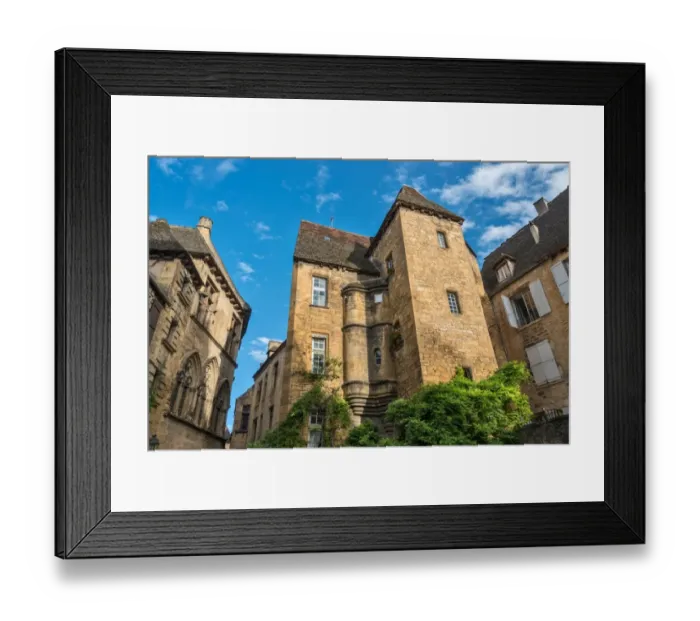 Framed Print : Sarlat la Caneda or simply Sarlat, is a commune in the Dordogne department Framed Print : Sarlat la Caneda or simply Sarlat, is a commune in the Dordogne department