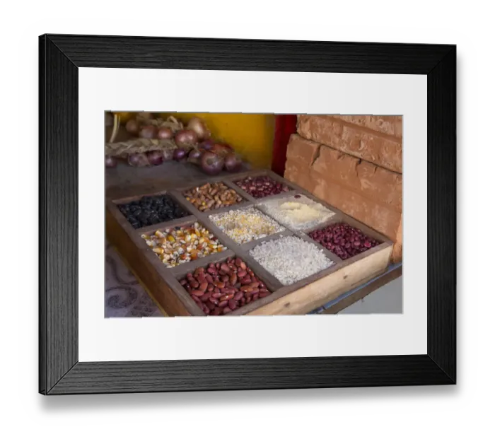 Framed Print : Bean and Rice of Havana, Cuba Framed Print : Bean and Rice of Havana, Cuba