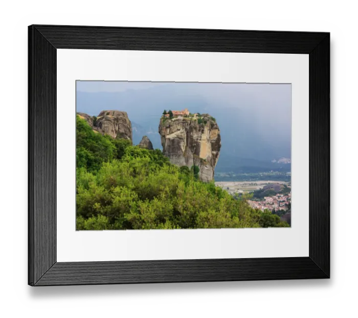 Framed Print : Aghia Triada Monastery, Meteora, Greece Framed Print : Aghia Triada Monastery, Meteora, Greece