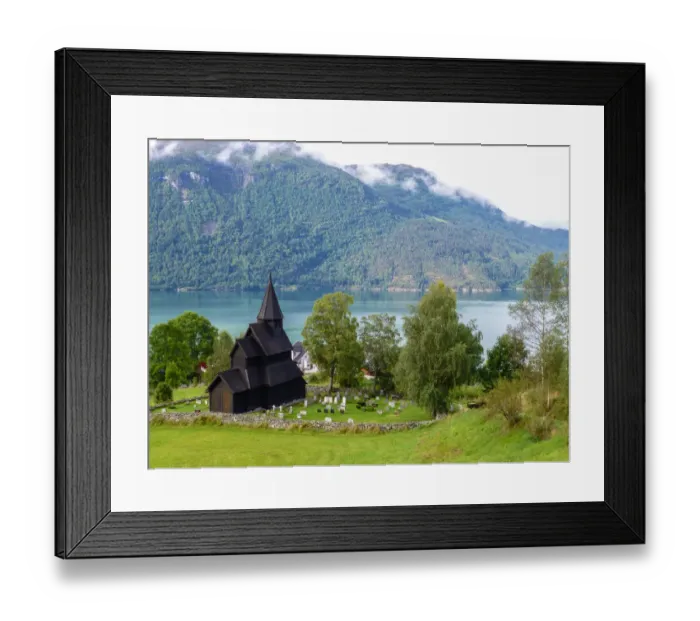 Framed Print : Urnes stave church Framed Print : Urnes stave church