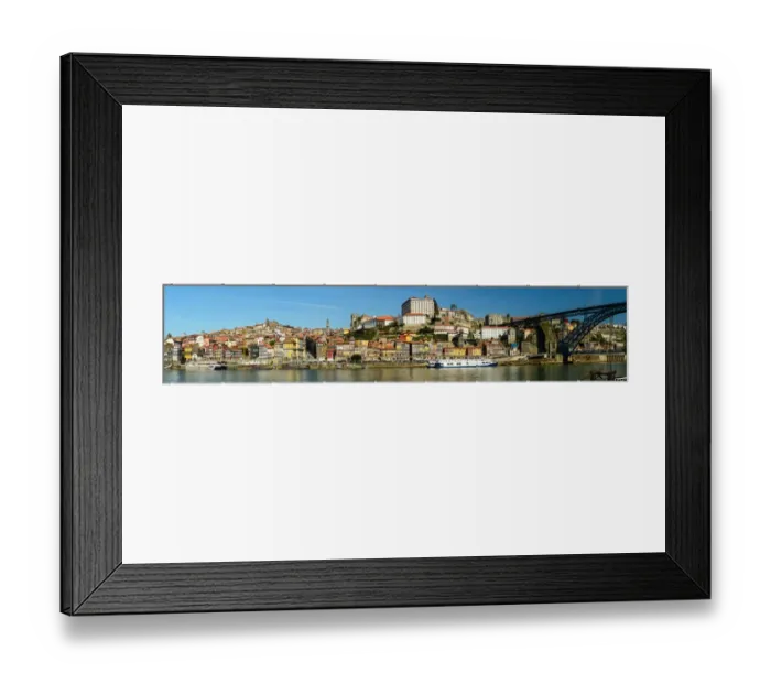 Framed Print : Panoramic view of Porto Framed Print : Panoramic view of Porto