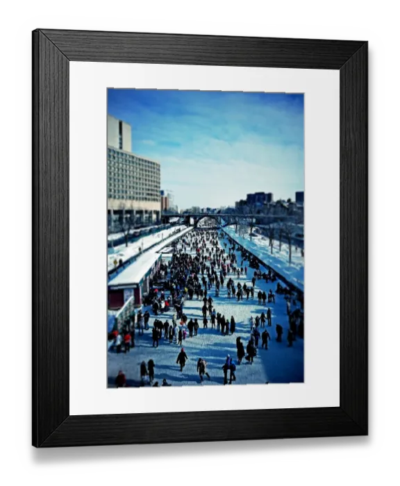 Framed Print : Canadian City Life Framed Print : Canadian City Life