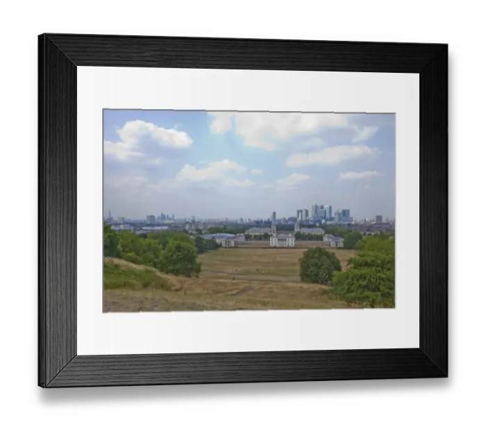 Framed Print : View of Old Royal Naval College, Greenwich, London Framed Print : View of Old Royal Naval College, Greenwich, London