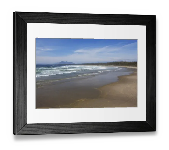 Framed Print : Wickaninnish Beach In Pacific Rim National Park Near Tofino Framed Print : Wickaninnish Beach In Pacific Rim National Park Near Tofino