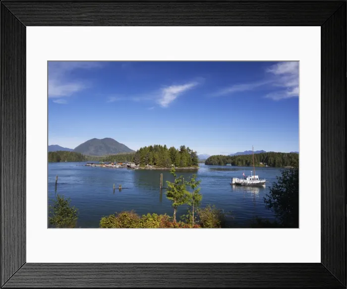 Framed Print : Boats In The Harbour Framed Print : Boats In The Harbour
