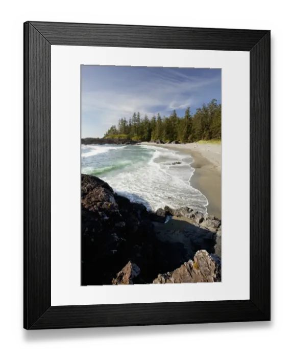 Framed Print : South Beach In Pacific Rim National Park Near Tofino Framed Print : South Beach In Pacific Rim National Park Near Tofino
