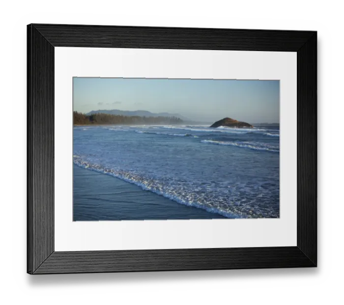 Framed Print : Waves At Long Beach A Surfers Paradise In Pacific Rim National Park Near Tofino Framed Print : Waves At Long Beach A Surfers Paradise In Pacific Rim National Park Near Tofino