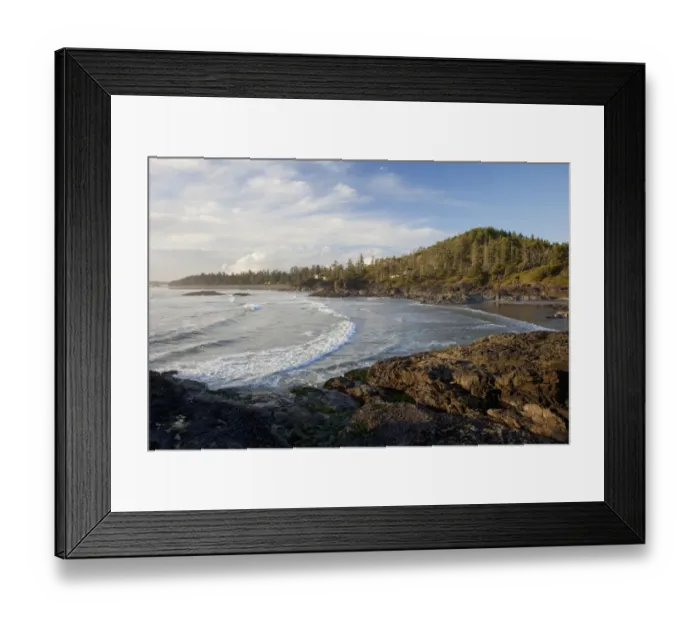 Framed Print : Rosie Bay Near Cox Bay At Sunset Near Tofino Framed Print : Rosie Bay Near Cox Bay At Sunset Near Tofino