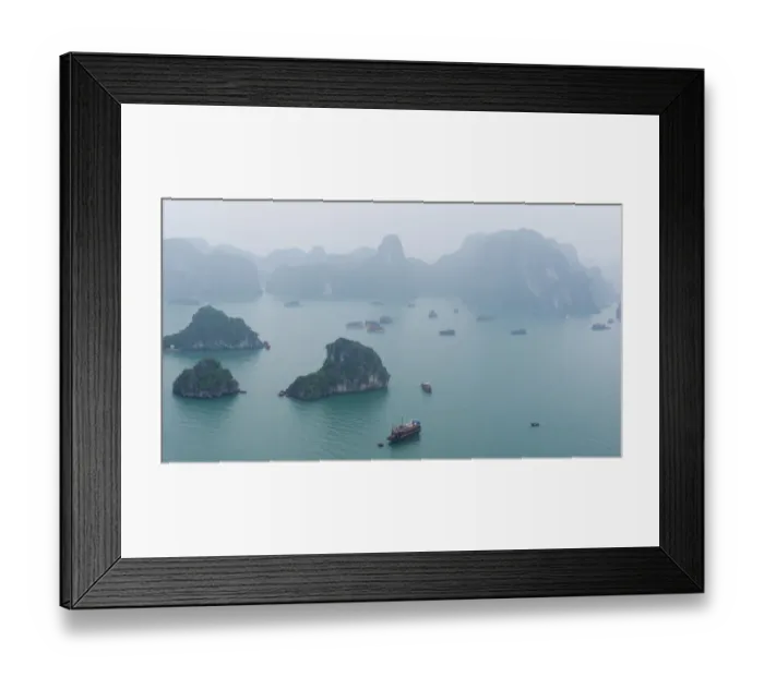 Framed Print : Natural Beauty in Halong Bay Framed Print : Natural Beauty in Halong Bay