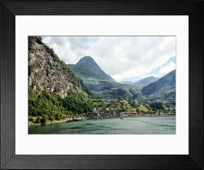 Framed Print : Destination Geiranger Framed Print : Destination Geiranger