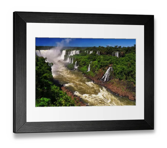 Framed Print : Cataratas do IguaAzu - Cataratas del Iguazu Framed Print : Cataratas do IguaAzu - Cataratas del Iguazu